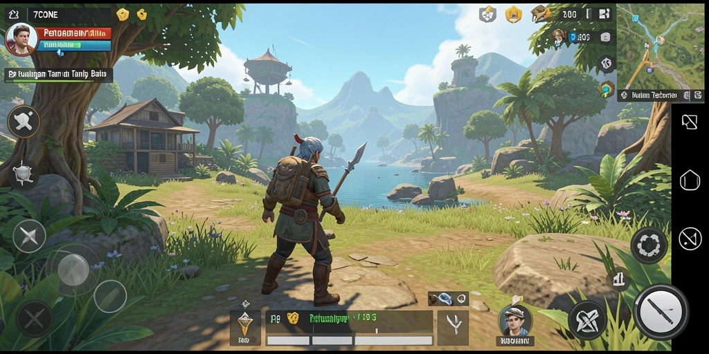 Tangkap momen seru dalam gameplay Open World 7CONE.