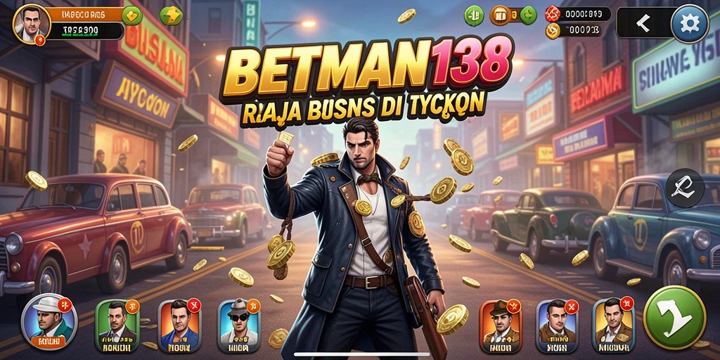 Tampilan layar permainan BETMAN138 yang mendebarkan dan penuh warna.