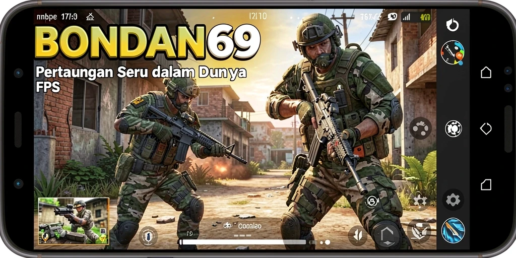 Tampilan gameplay BONDAN69 yang intens dan seru.