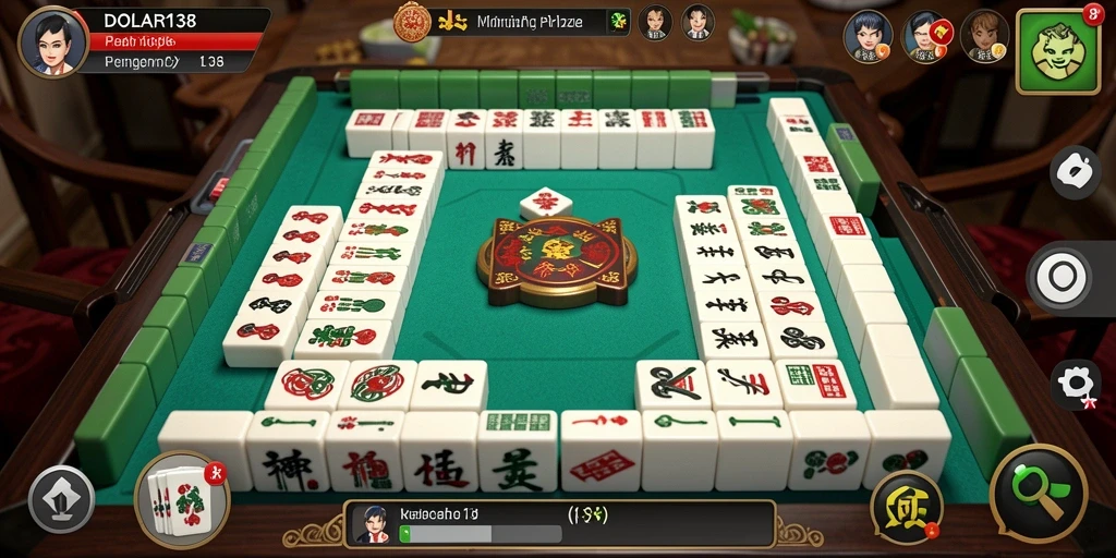 Screenshot DOLAR138 menampilkan gameplay Mahjong yang menarik dan menantang.
