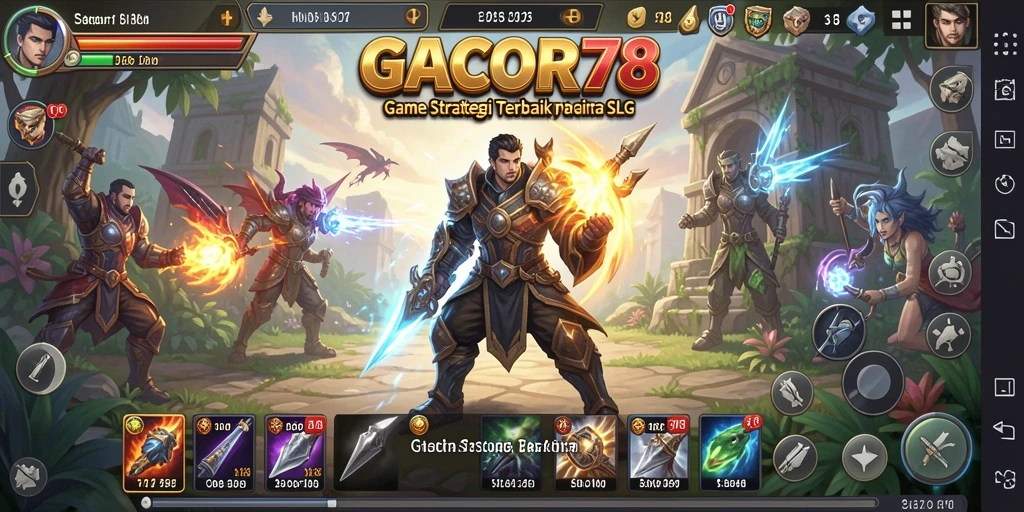 Tampilan gameplay GACOR78 yang memikat dan penuh strategi.