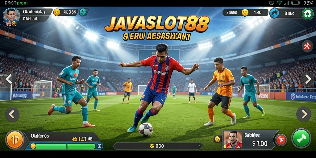 Gameplay menarik dalam JAVASLOT88 menampilkan keseruan olahraga.