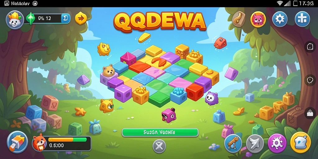 Menampilkan gameplay menarik dari QQDEWA dengan banyak teka-teki.