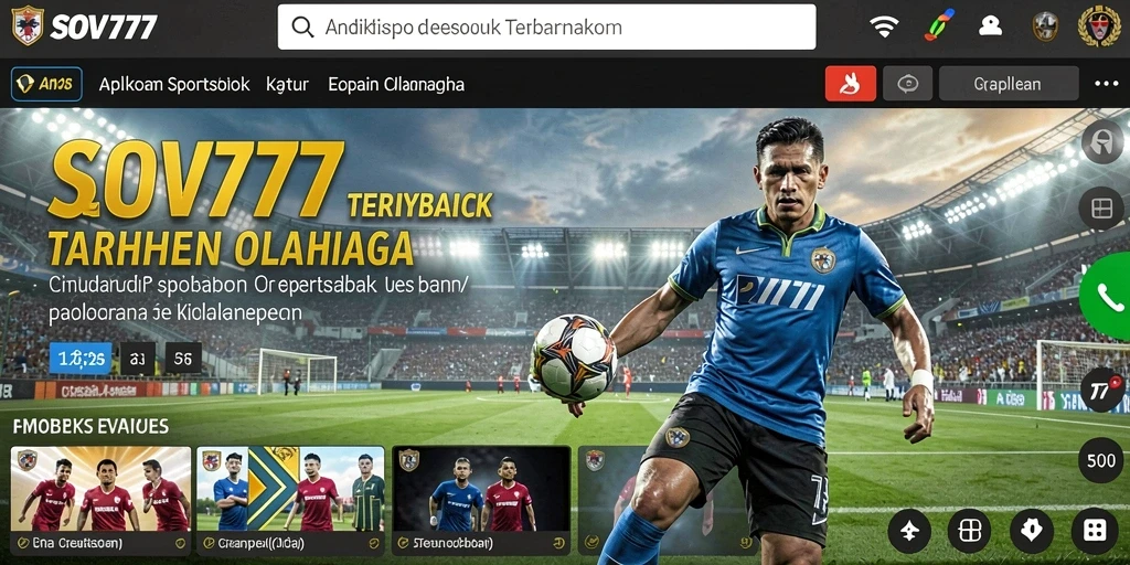 Screenshot gameplay SOV777 yang menampilkan pengalaman taruhan langsung.